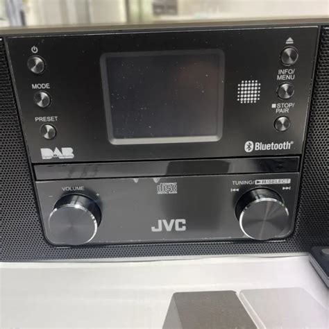 JVC RD D80 BLUETOOTH All In One Hi Fi System Black 49 99 PicClick UK