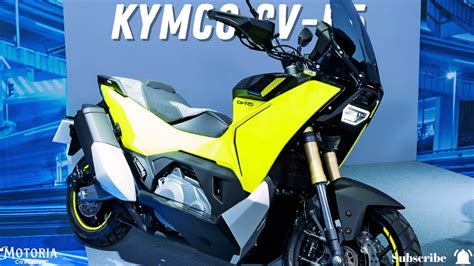 2025 Kymco CV R5 Adventure Scooter Game Changer Dakar Inspired