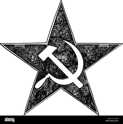 Soviet Union Symbol Black And White