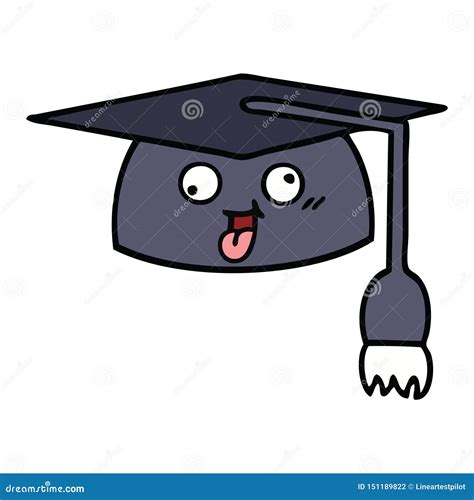 graduation hat cartoon 2