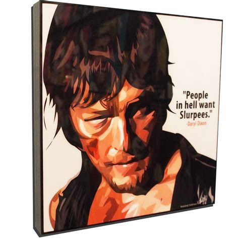 Rick Grimes Poster Plaque The Walking Dead - Infamous Inspiration