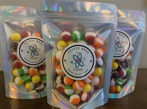 Freeze Dried Skittles Candy 50grams Etsy