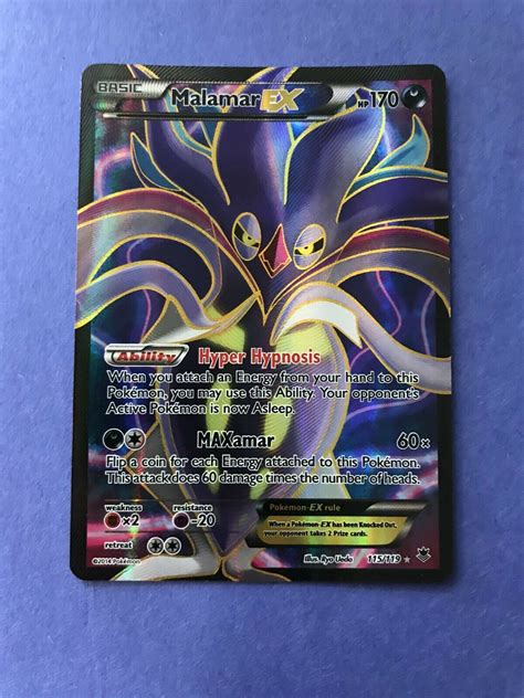 Pokemon Tcg Card Malamar Ex Full Art Xy Phantom Forces