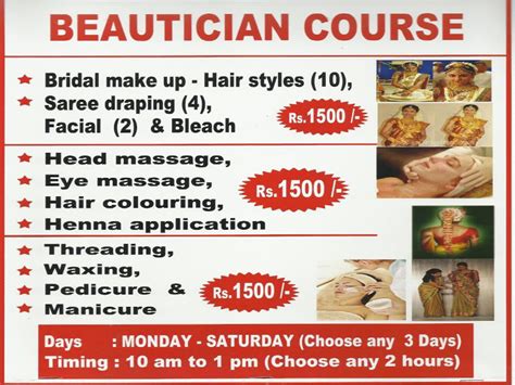 Beautician Course And Tailoring Workshop Chennai Eventz