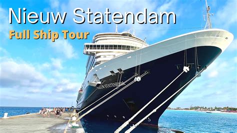 Holland America Nieuw Statendam Cruise Ship Full Tour Review 2024