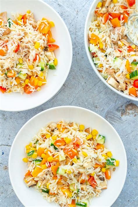 Easy Tuna Rice Salad Easy Peasy Foodie