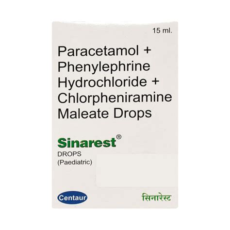 Sinarest Oral Drops Ml Price Uses Side Effects Netmeds