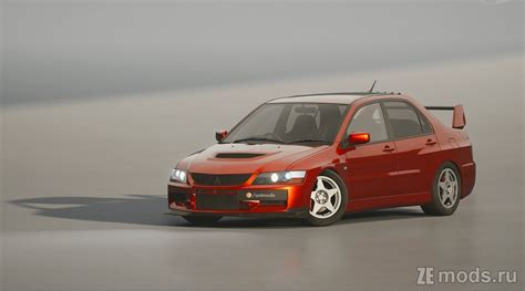 Скачать мод Mitsubishi Lancer Evo IX FQ 360 для Assetto Corsa