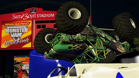 BeamNG Drive Monster Jam World Finals 2 Freestyle YouTube