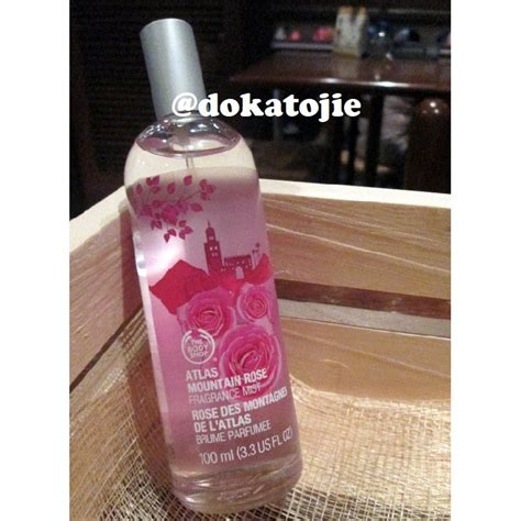 Jual The Body Shop ATLAS MOUNTAIN ROSE FRAGRANCE MIST Original Reject