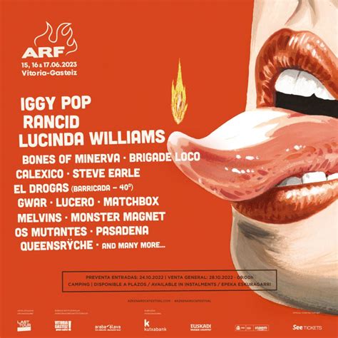 Primeros Nombres Para El Azkena Rock Festival Mercadeo Pop