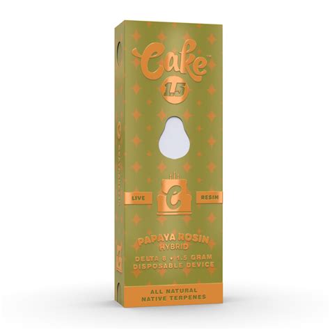 Cake Delta 8 Live Resin Disposable Vape 1 5g Vape Puffer