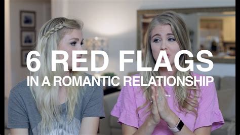 6 Red Flags In A Romantic Relationship Youtube