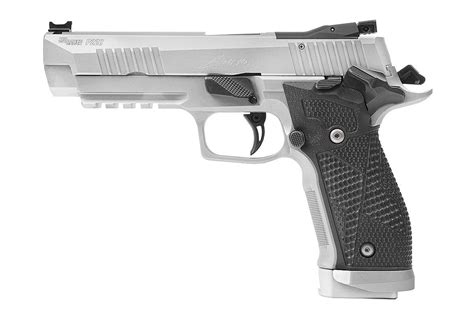 Sig Sauer P226 X5 9mm Stainless Full Size Pistol With Black Piranha Grips Sportsmans Outdoor