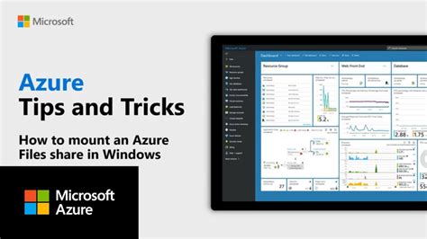 How To Mount An Azure Files Share In Windows Azure Tips And Tricks