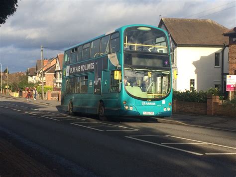 Arriva Midlands 2006 VDL DB250 FJ06ZSO 4765 With Wright Pu Flickr