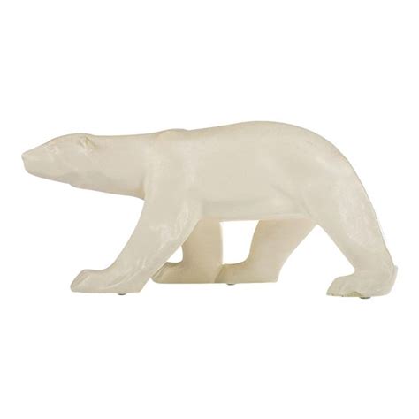 Art Deco Polar Bear Sculpture By Paul Milet For Sevres 1920 In 2022