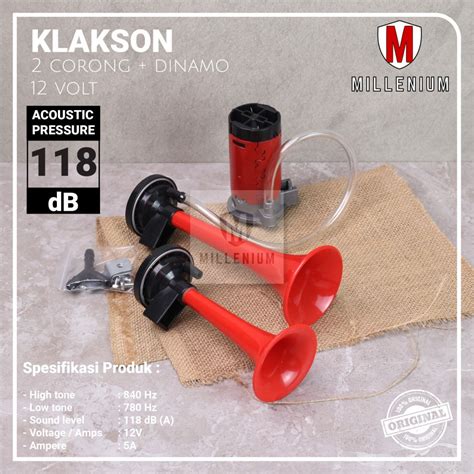 Jual Klakson Truk Mobil Terompet Klakson Dinamo Corong V V