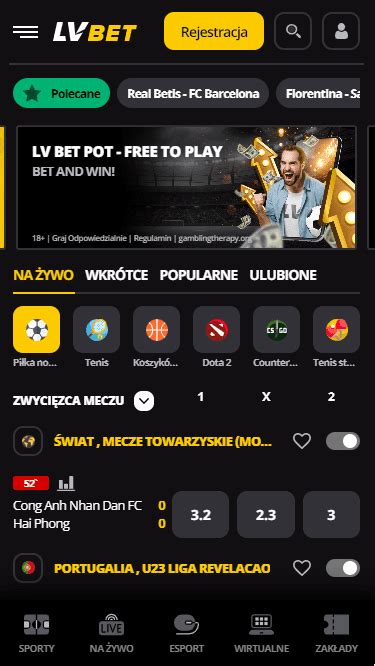 LVBet Zakłady Bukmacherskie Logowanie w LV Bet PL Bukmacher