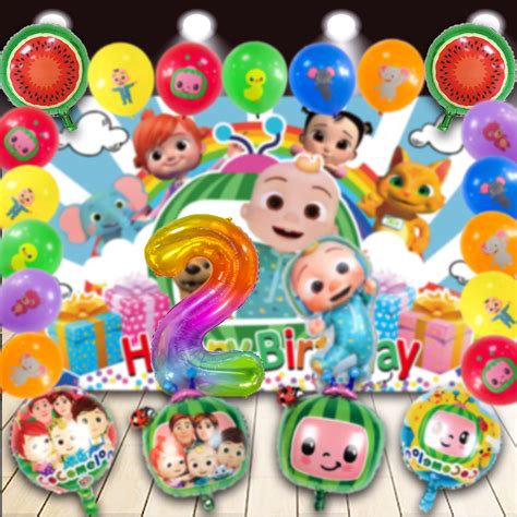 Buy Cartoon Birthday Party Supplies Birthday Decorations Include Coco