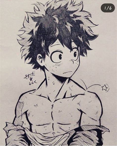 Izuku Deku Midoriya Dibujos De Anime Arte De Anime Dibujar Ojos