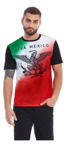 Playera México Hombre Viva México Fiestas Patrias Águila MercadoLibre