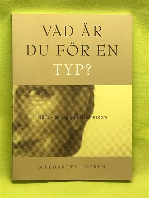 Vad är du för en typ MBTI en Köp från Knorrens på Tradera