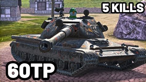 60TP Lewandowskiego 8K DAMAGE 5 KILLS WOT Blitz Pro Replays YouTube