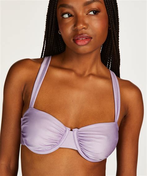 Aruba Non Padded Underwired Bikini Top For Bikini Tops Hunkem Ller