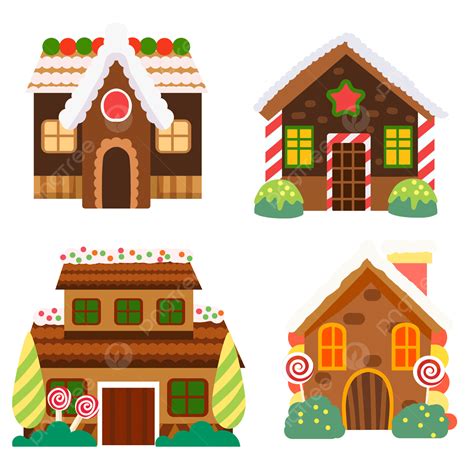 Gingerbread House Png Image Christmas Gingerbread House Holiday Food Christmas Gingerbread