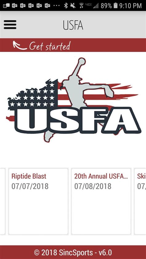 United States Fastpitch Association Softball Showcase Fastpitch