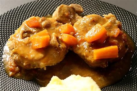 Recette D Ossobuco De Porc Tendrement Mijot S