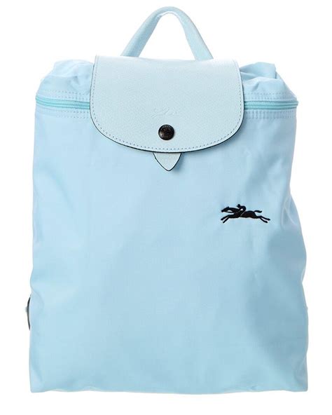 Longchamp Le Pliage Club Nylon Backpack In Blue Lyst Uk