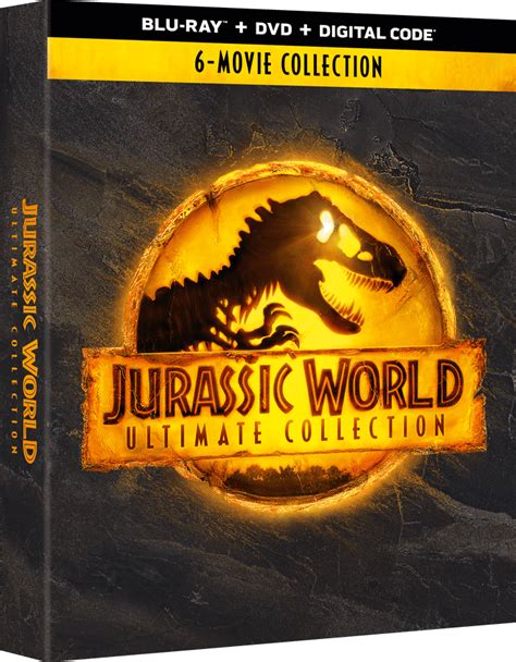 Jurassic World Movie Collection Blu Ray Dvd Digital Copy