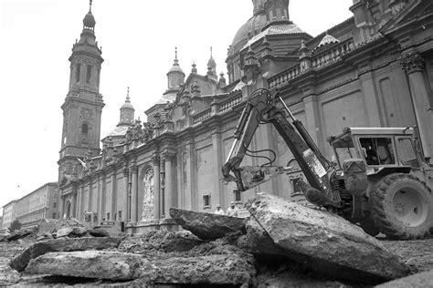 Fotos De La Evolución De La Plaza Del Pilar Desde Los Años 20 Imágenes