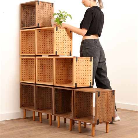 Wood Storage Cubes Ubicaciondepersonascdmxgobmx