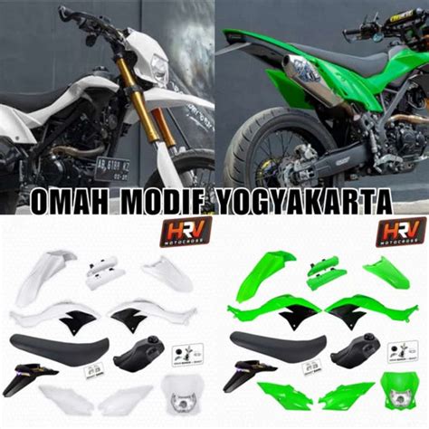 Jual Bodyset KLX 150 Dtracker Cover Body Tangki Delta KLX 150 BF