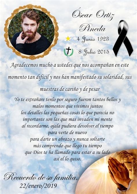 Dise Os De Recuerdos Para Novenarios O Difuntos Colecci N Novenario