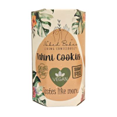 Naked Bakes Tahini Cookies 200g Fresh Earth