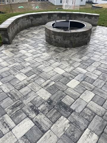 Paver Patio Fire Pit And Seating Wall Outdoor Living Tip Of The Day