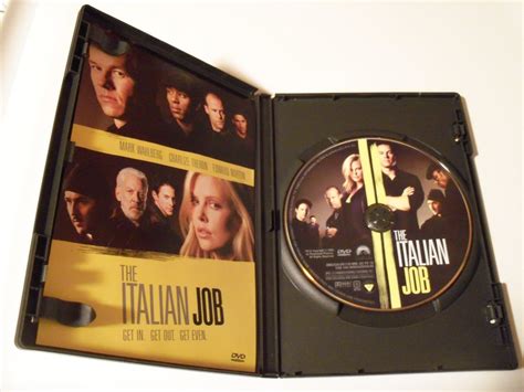 The Italian Job Dvd Widescreen Mark Wahlberg Charlize Theron Edward