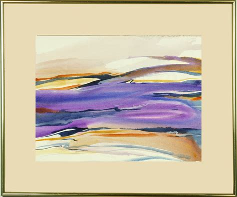 Linear landscape 20 Painting by Jan Astner