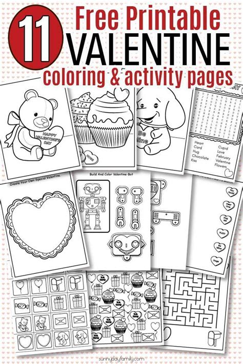 39 Free Printable Valentines Day Card Coloring Pages Ideas