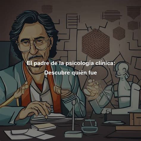 El Padre De La Psicolog A Cl Nica Descubre Qui N Fue Directorio De