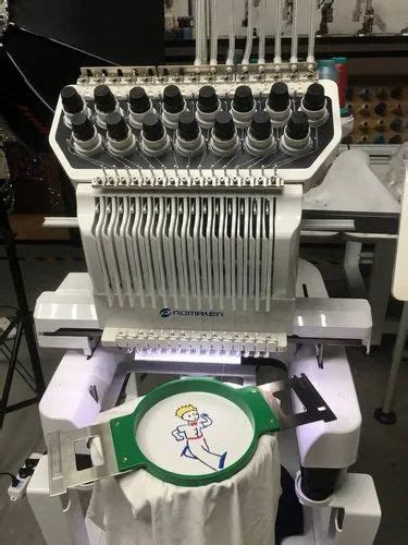 Automatic Promaker Unix Single Head Computerised Embroidery Machine At