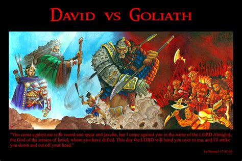 David Vs Goliath By Christians On Deviantart