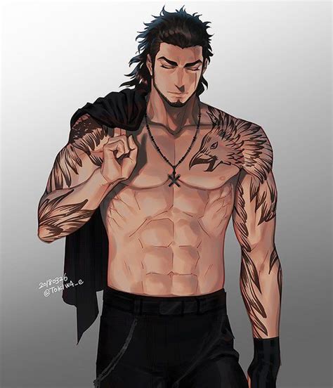 Gladiolus Final Fantasy Xv Fantasy Art Men Final Fantasy Art Final