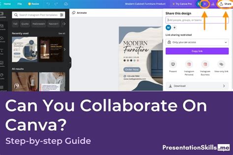 How To Collaborate On Canva Presentationskillsme