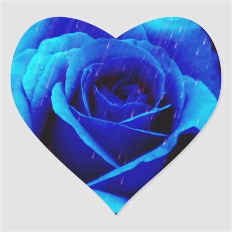 Blue Roses Heart