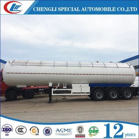 3 Axle 56000liters 56cbm LPG Road Tanker Semi Trailer 56000liters LPG